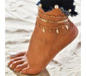 Letapi New Heart Female Anklets Foot Jewelry Leg New Anklets On Foot Ankle Bracelets For Women Leg Chain S