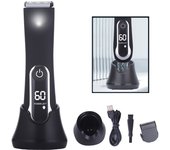 Electric Shaver For Men Body Hair Trimmer USB Charging/Base Charging Cordless Waterproof Hair Clipper Privacy Parts Hair Removal