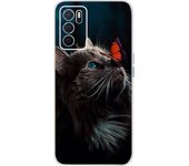For Oppo A16 Case Animals Patterned Painted Soft TPU Cases Transparent Silicone Cover For Fundas OPPO CPH2269 A 16 Bumper Shell