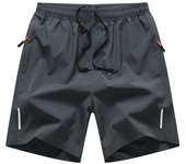 Men's Sports Summer Novelty, Lightweight, Breathable, Zippered Pocket, Running Training Shorts, Nice Skin Shorts For Men