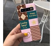 For Samsung S10+ S10E S10 Cover Liquid Silicone Cow Print Lovely Case Back Shell Fundas For Galaxy S10 Plus S 10 Soft Matte Capa