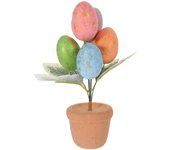 Easter Egg Bonsai Decoration Easter Egg Decoration Easter Desktop Decoration