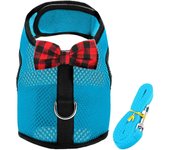 Bunny Harness and Leash Rabbit Vest for Guinea Pig Ferret Chinchilla Hamster Squirrel Lovely Costume for Bunny Yorkie Chihuahua