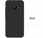 Funda para Xiaomi Redmi A3, Funda protectora trasera de silicona líquida a prueba de golpes de TPU Original para Xiaomi Redmi A3