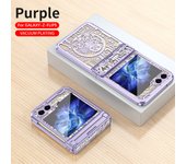 Mechanical For Samsung Galaxy Z Flip 5 Case Clear Hinge Protection Cover