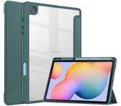 Funda for Tablet Sansung Galaxy Tab S6 Lite Case w Pen Holder Magnetic Clear Folding Cover for Samsung Tab S6 Lite Cover