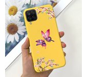 For Phone Case Samsung Galaxy A12 Cover Fashion Pattern Slim Soft Silicone Funda For Samsung A12 SM-A125F M12 F12 A 12 5G Bumper