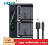 HQIX for Canon PowerShot S120 SX540 D30 S200 S90 SX530 SX700 SX600 SX510 SX240 SX170 D10 Camera NB-6L 6LH Dual Charger Battery