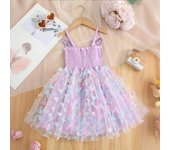 Summer Dresses 2 to 6 Years, Fairy Princess Party Wedding Dress, Casual Clothes Girls, Butterfly Dress for Girls