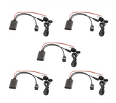 5X Car Bluetooth 5.0 Aux Cable Microphone Handsfree Mobile Phone Free Calling Adapter for Pioneer Radio IP-BUS P99 P01