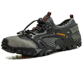 Zapatillas Trail Running Hombre 42 - Calzado de Senderismo y Agua Antideslizante | Zapatillas Hombre Trail para Pesca, Playa y Trekking | Secado Rápido, Diseño Premium Impermeable