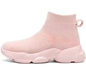 High Top Kids Shoes Knit Walking  Boys Girls Breathable Sneakers  Children Casual Running Sports Tennis Shoes for Girls