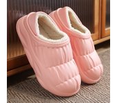 Winter Slippers Warm Shoes Sandals Soft Sole Men’s Winter Slippers  Women's Anti Slip Home Plush Slides Indoor Flip-flop