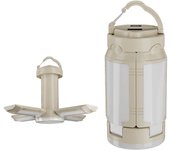 Lampara LED recargable camping plegable al aire libre multifunción faroles jardin exterior