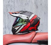 Cascos de moto mujer hombre aire libre trail rally seguro Equipo Protector
