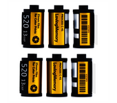 6Pack Sublimation Film Roll Keychain Customized Keychain with Picture Camera Memory Reel Gifts