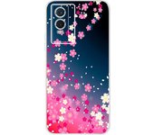 For Vivo Y76 5G 2021 Case Fundas Donut Butterfly Pattern Painting Etui Back Cover For Vivo Y76 Y 76 VIVOY76 5G Silicone Tpu Case