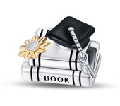 925 Sterling Silver Dr. Hat Sunflower Book oma Beads Fit Charms Silver 925 Original Bracelet for Jewelry Making