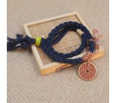 Brazalete chino de dinero de montaña cuerda de algodón frotado a mano cuerda de mano tibetana cinabrio cuerda de dinero de montaña cuerda tejida a mano tibetana