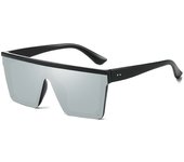 Nuevas gafas de sol transfronterizas para hombres, gafas de sol con protección solar para conducción y ciclismo de deportes al aire libre de marco grande integrado europeo y americano