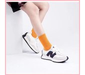 Leten 【Authentic Guarantee】 327 NB327 Moonbeam Outerspace Burdy MEN AND WOMEN SHOES Work shoes
