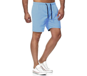Pantalones cortos para verano, estilo fino, secado rápido, pantalones de tres partes, pantalones de playa, pantalones de natación, pantalones casuales para el hogar