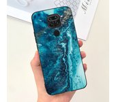 For Xiaomi Redmi Note 9 / Note 9 Pro Case Liquid Silicone Soft Candy Cover Fundas On Redmi Note9 9Pro 4G Coque Cartoon Astronaut