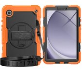For Samsung Galaxy Tab A9 8.7 inch 2023 with Screen Protector & Shoulder Strap Hand Strap Stand Case