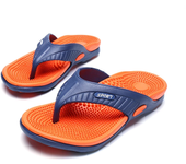 YRZL Men's Flip Flops Massage Granule Men Slippers Comfortable Beach Sandals Men Casual Shoes House Flip Flops Bathroom Shoes