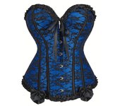 Bustier De Corsé Sin Tirantes Con Volantes, Moldeador De Cuerpo De Jacquard Con Cordones Y Control De Barriga, Lencería Y Fajas