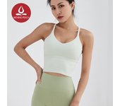 Moving Peach Yoga Vest Women Backless Tank Top Running Sleeveless AVO