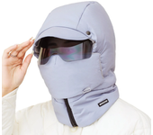 Máscara de ciclismo para exteriores, a prueba de viento, con proteccin completa, con gafas, para hombre y mujer, bufanda térmica, para deportes de invierno, ciclismo, esquí, pasamontañas