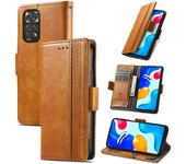 Funda de teléfono de cuero con tapa Retro Para XiaoMi RedMi Note 11 Pro, 11S, 11T, 10, 10S, 10T, 9, 9S, 9T, 8, 8T, 8A, 9A, 9C, c