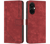 Pretty Skin Feel Case For OnePlus 11 Nord CE2 2T CE3 N 30 N30 Lite 5G Phone Line Shell Wallet Clip  Shockproof  Anti-fall Covers