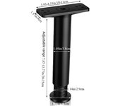 Black 1Pcs Heightening for Chair Table Adjustable Furniture Leg Floor Protector Bed Beam Support Sofa Leg Bearing Bracket