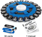 Juego de Palabras de Ritmo rápido en Español, Juego de Mesa, Juego para Adultos y Niños, 144 categorías en 36 Tarjetas, Juegos para niños +8 años, 2 a 8 Jugadores