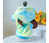 Winter Warm Dog Jumpsuit Cute Dinosaur Clothes for Small Dogs Cat Coat Dog Jacket Light Blue Clothes Funny Costume Pet Clothes