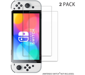 Consola de juegos NS Película templada Oled consola de juegos vidrio templado Película protectora Oled película de pantalla de consola de juegos consola de juegos protector de pantalla de vidrio consola de juegos