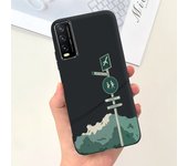For Vivo Y20 V2029 Case Cute Astronaut Cartoon Soft Cover For Vivo Y20i Y20S Y20A Y20G Y11S Y12S VivoY20 Y 20i Shockproof Bumper
