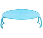Multi-functional with Handle Heating Tray Plate Stand Cooling Rack Shelf Microwave Stacker Lid