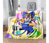 Cute Anime DR S-Slump A-Arale Blanket Super Soft Cartoon kawaii Blanket for Travel Bedding Couch Sofa Bed Blanket Birthday Gift