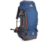 Mochila de viaje multifuncional para hombres y mujeres, mochila de 65 litros, impermeable, para camping, senderismo y viajes.