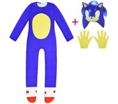2023 Sonic Children's Holiday Party Role Cosplay Dress Up One-piece Costume