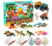 Christmas Party Advent Calendar Countdown Calendar Dinosaur Blind Box Toy Set For Kids Boys Gifts