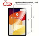 3PCS Tempered Glass Xiaomi 5 6 11 2023 6S pro 12.4 Tablet Screen Protector Film For Redmi Pad SE pad Pro 12.1 10.6