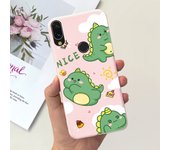 Fashion Printing Phone Cases For Samsung Galaxy A10s SM-A107F / Samsung A10 A105F Back Case Cover Soft Matte Silicone Dinosaur