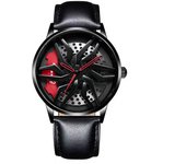 Reloj de movimiento automático para hombres waterproof wheel style