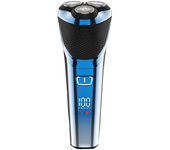 Kemei Rechargeable Electric Rotary Shaver Wet and Dry Mens Razor with Screen Display IPX7 Washable 2000mah Big Capacity Battery