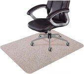 Office Chair Mat For Hard Floors Multipurpose Sturdy Polyethylene + Eva Non-slip Bottom, Home Office Hardwood Floor Protector, Rectangular