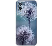 For Vivo Y76 5G 2021 Case Fundas Donut Butterfly Pattern Painting Etui Back Cover For Vivo Y76 Y 76 VIVOY76 5G Silicone Tpu Case